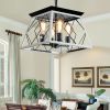 4-Light Farmhouse Chandeliers For Dining Room(No Bulbs)