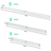 40LED Under Cabinet Lights, Motion Sensor Closet Light, USB Stick-On Anywhere Magnetic Night Light Bar, Under Counter Light for Bedroom, Wardrobe, Hal