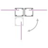Retractable Side Awning Anthracite 55.1"x236.2"