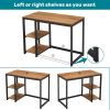 Computer Desk 40 inch with 2 Shelves
