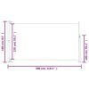 Patio Terrace Side Awning 63"x118" Cream Color