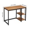 Computer Desk 40 inch with 2 Shelves