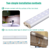 40LED Under Cabinet Lights, Motion Sensor Closet Light, USB Stick-On Anywhere Magnetic Night Light Bar, Under Counter Light for Bedroom, Wardrobe, Hal
