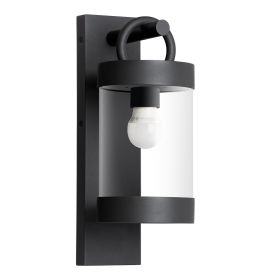 Inowel Wall Lights Outdoor Lantern with Dusk to Dawn Sensor E26 Bulb (Not Include) Max 28W 32331 (Color: grey)